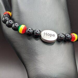 Regge Colors with hope Charm Bracelet